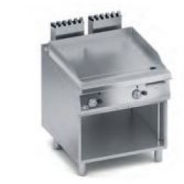 FRY TOP A GAS PIASTRA LISCIA VANO A GIORNO SERIE 90 SOLUTION K4GFLS10VV