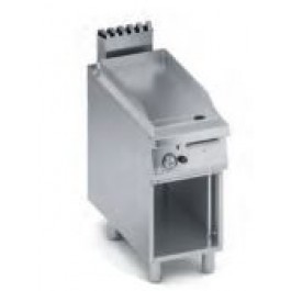 FRY TOP A GAS PIASTRA LISCIA VANO A GIORNO SERIE 90 SOLUTION K4GFLS05VV