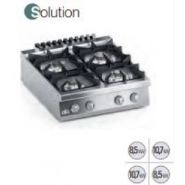 CUCINA 4 FUOCHI A GAS DA BANCO SERIE 90 SOLUTION K4GCU10TTS