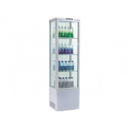 ESPOSITORE REFRIGERATO PER BIBITE CON VETRO SUI 4 LATI mod AK281EB