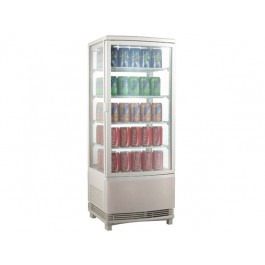 ESPOSITORE REFRIGERATO PER BIBITE CON VETRI SU 4 LATI mod AK98EB2