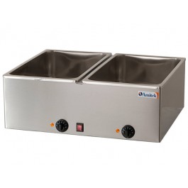 BAGNOMARIA 2 VASCHE GN 1/1 PROFONDITA 16 CM MOD. BM216