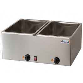 BAGNOMARIA 2 VASCHE GN 1/1 PROFONDITA 21 CM MOD. BM221 