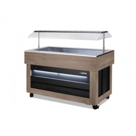 ESPOSITORE REFRIGERATO DA BUFFET MOD BREAKFAST CALDA DELUXE