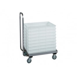 CARRELLO PORTACASSETTE IMPASTI PIZZA CON MANICO CP1444
