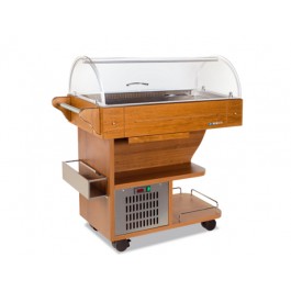 ESPOSITORE REFRIGERATO DA BUFFET MOD CARRELLO
