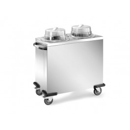 CARRELLO ELEVATORE PIATTI NEUTRO 2 COLONNE mod CPP2N
