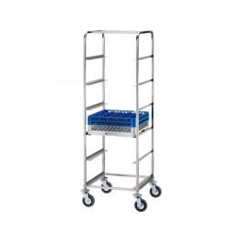 CARRELLO PORTACESTELLI INOX CP1442