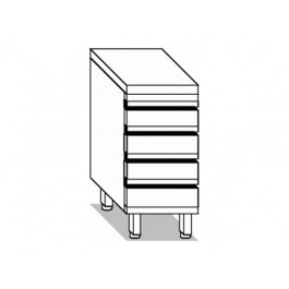 CASSETTIERA 4 CASSETTI L50XP70XH85 mod. 89.4