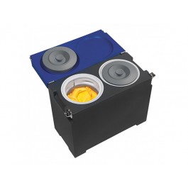 POZZETTO COOLBOX CONTENITORE ISOTERMICO PER GELATO ARTIGIANALE CON CARAPINE