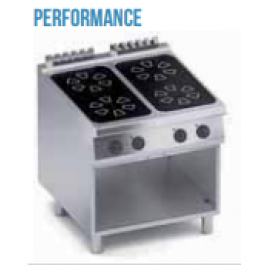 CUCINA ELETTRICA 4 PIASTRE IN VETROCERAMICA VANO A GIORNO SERIE 90 K4EVRP10VV