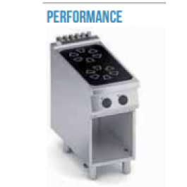 CUCINA ELETTRICA 2 PIASTRE IN VETROCERAMICA VANO A GIORNO SERIE 90 K4EVRP05VV