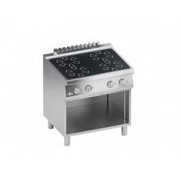 CUCINA A INDUZIONE 4 PIASTRE VANO A GIORNO SERIE 70 K7ECI10VV