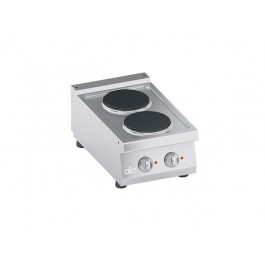 CUCINA ELETTRICA 2 PIASTRE TONDE DA BANCO SERIE 70 PERFORMANCE K7ECU05TT