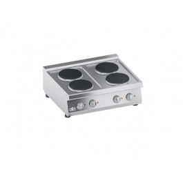 CUCINA ELETTRICA 4 PIASTRE TONDE DA BANCO SERIE 70 PERFORMANCE K7ECU10TT