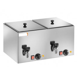 CUOCI SCALDA WURSTEL 2 SW20 VASCHE E RUBINETTO