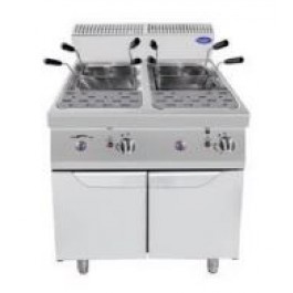 CUOCIPASTA DOPPIA VASCA SERIE 700 MOD. AT7G8P-F