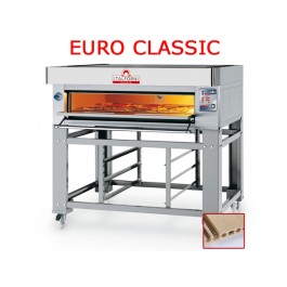 FORNO PIZZA ELETTRICO MODULARE EURO CLASSIC EC8/I (INOX)TOTALMENTE REFRATTARIO 1 CAMERA L93XP63XH17