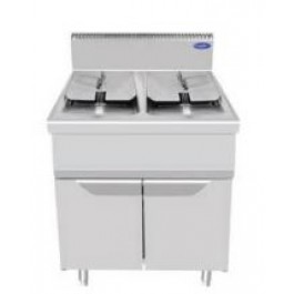 FRIGGITRICE ELETTRICA DOPPIA VASCA 16 + 16 LT SERIE 700 MOD. AT7G8F-F