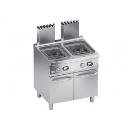 FRIGGITRICE A GAS DA 15+15 LT SERIE70 C/COMANDI ELETTRONICI K7GFE1015