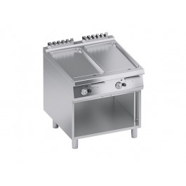 FRY TOP A GAS PIASTRA LISCIA RIBASSATO VANO A GIORNO SERIE 90 PERFORMANCE K4GFBP10VVL