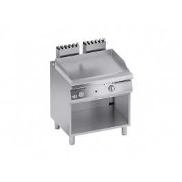 FRY TOP A GAS PIASTRA LISCIA VANO A GIORNO SERIE 70 SOLUTION C2GFL10VV