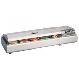 VETRINA RISCALDATA GASTROSERVICE DRY 1600
