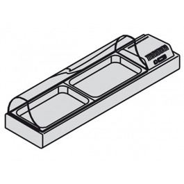VETRINA RISCALDATA GASTROSERVICE DRY 1000 C