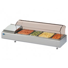 VETRINA RISCALDATA GASTROSERVICE DRY 1000 SS