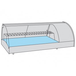 VETRINA REFRIGERATA PER TAPAS GRANTAPAS 3 PI