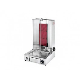 GYROS ELETTRICO CON VETRO CERAMICO 2 RESISTENZE mod. VE500