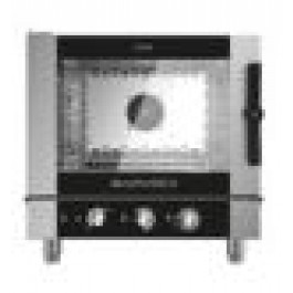 FORNO COMBINATO A VAPORE DIRETTO A GAS 5 TEGLIE GN 1/1 MOD. ICON ICGM051E CON COMANDI ELETTROMECCANICI