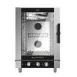 FORNO COMBINATO A VAPORE DIRETTO ELETTRICO 10 TEGLIE GN 1/1 MOD. ICON ICEM101E CON COMANDI ELETTROMECCANICI