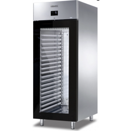 CONSERVATORE PER PASTICCERIA PORTA A VETRO TEMP. -10°- 20°C PER TEGLIE 60X40 CAP. 573LT mod. PASTRY G 71 BTV