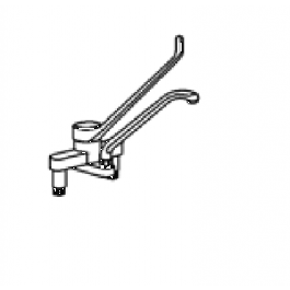 MISCELATORE BIFORO A LEVA CLINICA LUNGA MM.300 mod. RL.3