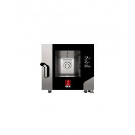 FORNO ELETTRICO COMBINATO CONVENZIONE VAPORE 5 TEGLIE 1/1 GN CON PANNELLO DIGITALE TOUCH TECNOLOGIA BLACK MASK mod. MFK 511 BM