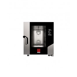 FORNO ELETTRICO COMBINATO CONVENZIONE VAPORE 7 TEGLIE 1/1 GN CON PANNELLO DIGITALE TOUCH CON TECNOLOGIA BLACK MASK mod. MKF 711 BM
