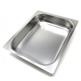 TEGLIA IN ACCIAIO INOX AISI 304 GN 1/2 H 4