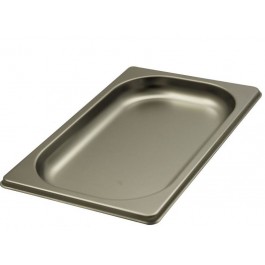 TEGLIA IN ACCIAIO INOX AISI 304 GN 1/4 H 6,5