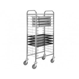 CARRELLO PORTABACINELLE 15 GN 1/1 H 6,5 CA1656