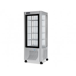 VETRINA PRALINERIA PER CIOCCOLATO RIPIANI RETTANGOLARI MOD PRAL 400 F LUCI A LED