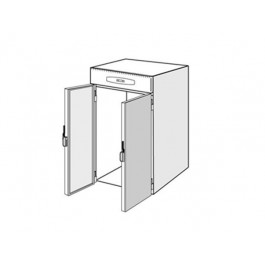 FRIGORIFERO CARRELLATO ROLL IN 2 PER 2 CARRELLI GN E EN mod. ROLL-IN 2 AAJ022