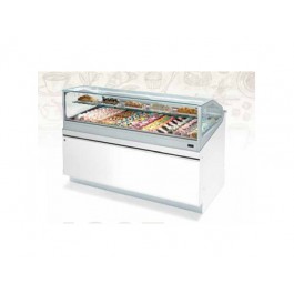 VETRINA PASTICCERIA VENTILATA MOD. SAM80 112,5  CM MONOFASE VBD SENZA PANNELLATURA UC