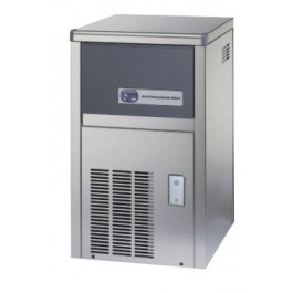 PRODUTTORE DI GHIACCIO SL35W P DA 22 KG CUBETTI PIENI STRUTTURA IN LAMIERA CON CONTENITORE INCORPORATO E CONDENSAZIONE ACQUA 
