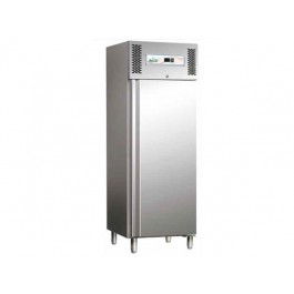 FRIGORIFERO 400 LT INOX STATICO CON VENTILATORE G-Snack400TN
