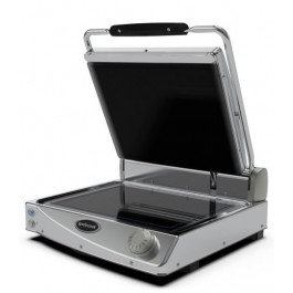 PIASTRA MEDIA CON CONTROLLO MANUALE CON PIANI LISCI NERI MOD. SP 015 P