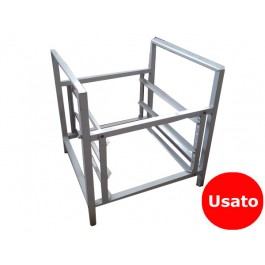 SUPPORTO FORNO PIZZA INOX H 96 USATO 