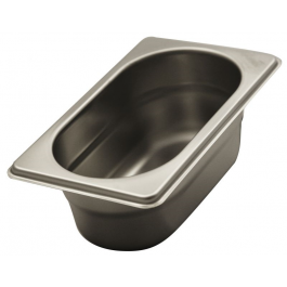 TEGLIA IN ACCIAIO INOX AISI 304 GN 1/9 H 6,5