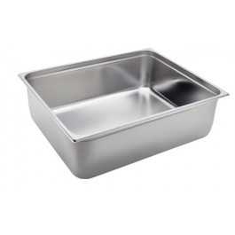 TEGLIA IN ACCIAIO INOX AISI 304 GN 2/1 H 15