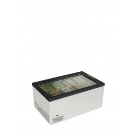 ISOLA VETRATA CON VETRI PIANI SCORREVOLI mod. OASI 250 A